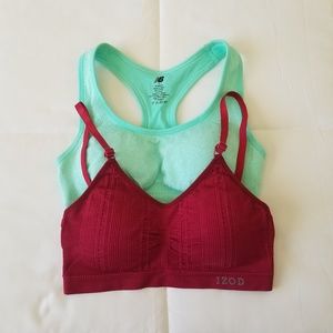 New Balance/Izod Bra Bundle Sz Small